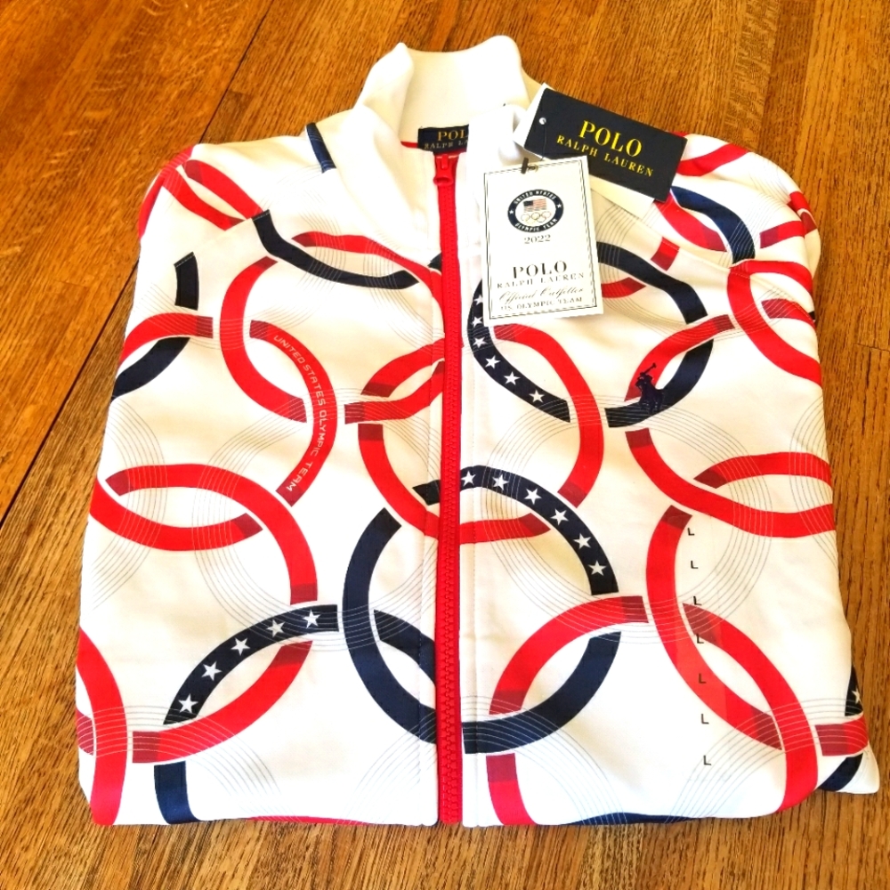 NWT Polo Ralph Lauren US Olympic  Team 2022 Jacket - Size L